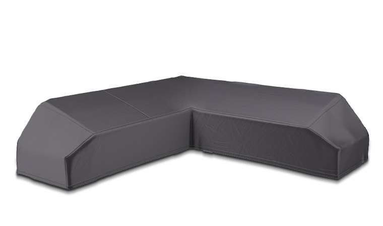 AeroCover® Schutzhülle zu Ecklounge mit Seitenablagen